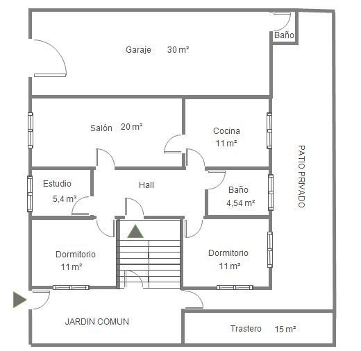 10116 Plano Casa Emilio Tuya